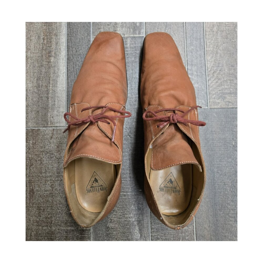 Hipster Prysten: Men’s Square toe casual lace-up shoe Size 11 Great Condition.